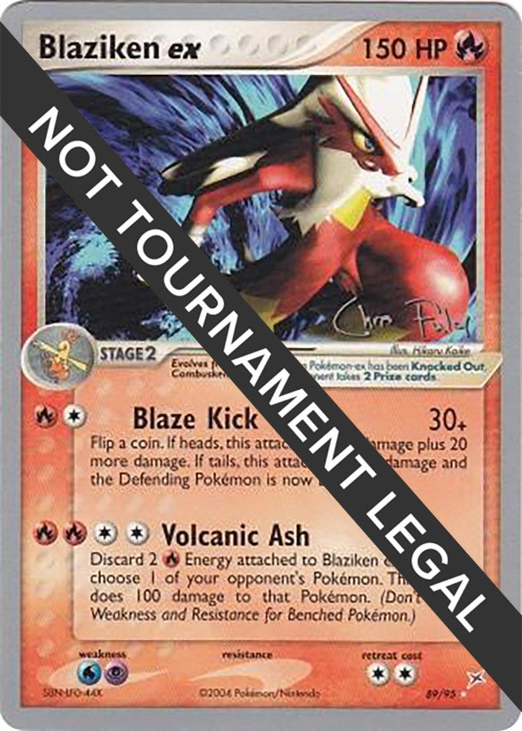Image for Blaziken ex - 2004 (Chris Fulop) (World Championship Decks) (89/95) - Pokemon