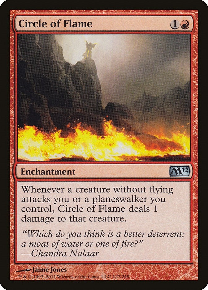 Image for Circle of Flame (Magic 2012 (M12)) (127) - Magic: The Gathering