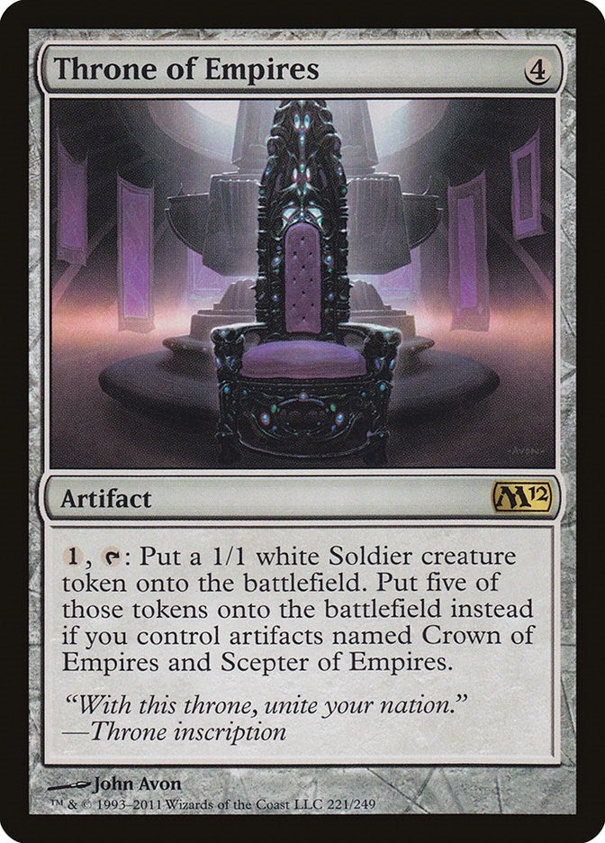 Image for Throne of Empires (Magic 2012 (M12)) (221) - Magic: The Gathering