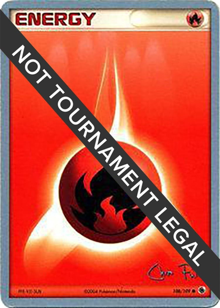 Image for Fire Energy - 2004 (Chris Fulop) (World Championship Decks) (108/109) - Pokemon