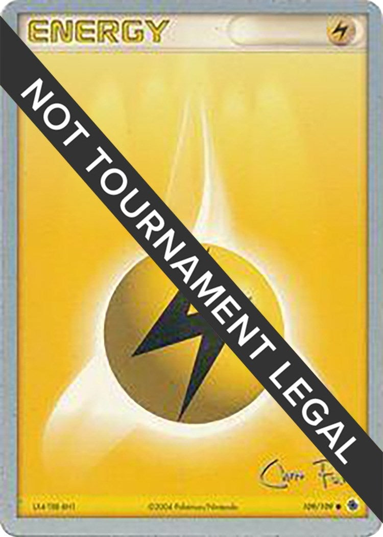 Image for Lightning Energy - 2004 (Chris Fulop) (World Championship Decks) (109/109) - Pokemon