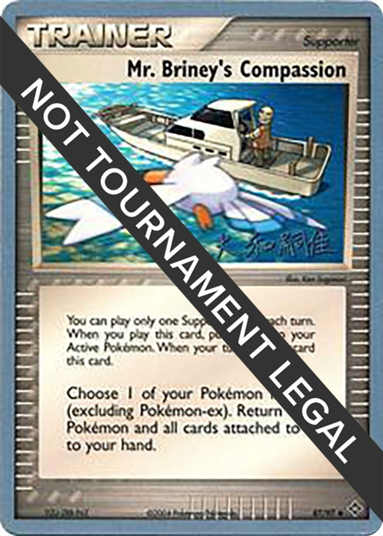 Image for Mr. Briney's Compassion - 2004 (Tsuguyoshi Yamato) (World Championship Decks) (87/097) - Pokemon