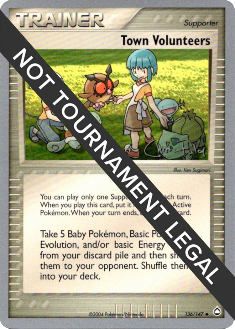 Image for Town Volunteers - 2004 (Chris Fulop) (World Championship Decks) (136/147) - Pokemon