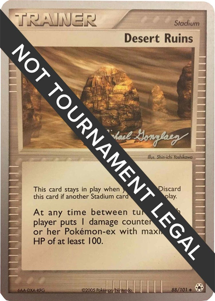 Image for Desert Ruins - 2005 (Michael Gonzalez) (World Championship Decks) (88/101) - Pokemon