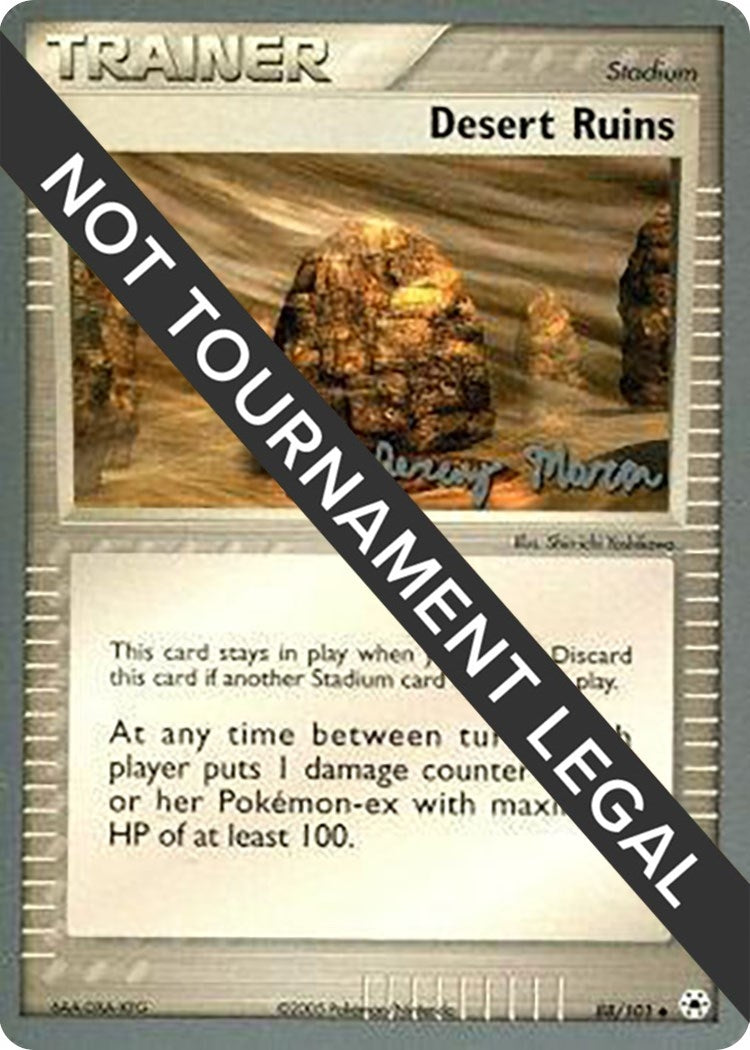 Image for Desert Ruins - 2005 (Jeremy Maron) (World Championship Decks) (88/101) - Pokemon