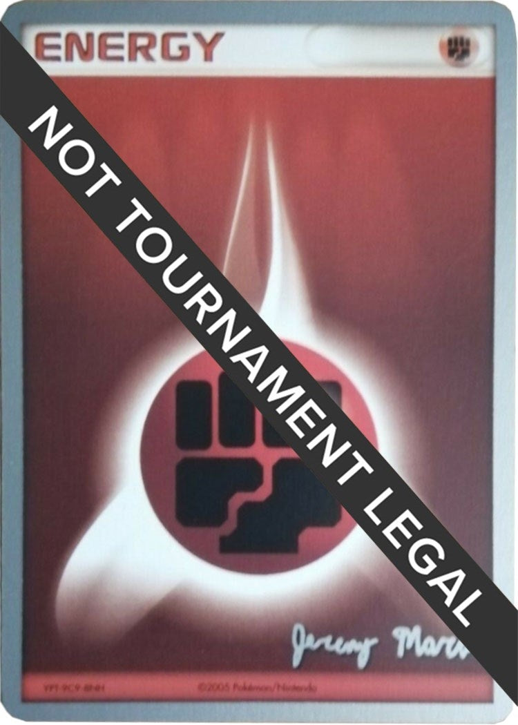 Image for Fighting Energy - 2005 (Jeremy Maron) (World Championship Decks) - Pokemon