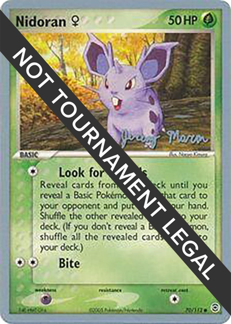 Image for Nidoran F - 2005 (Jeremy Maron) (World Championship Decks) (70/112) - Pokemon