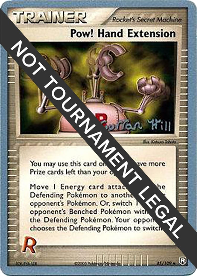 Image for Pow! Hand Extension - 2005 (Curran Hill) (World Championship Decks) (85/109) - Pokemon