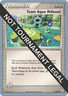 Image for Team Aqua Hideout - 2005 (Curran Hill) (World Championship Decks) (78/95) - Pokemon