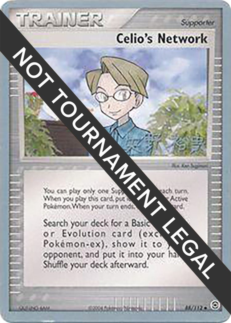 Image for Celio's Network - 2006 (Hiroki Yano) (World Championship Decks) (88/112) - Pokemon