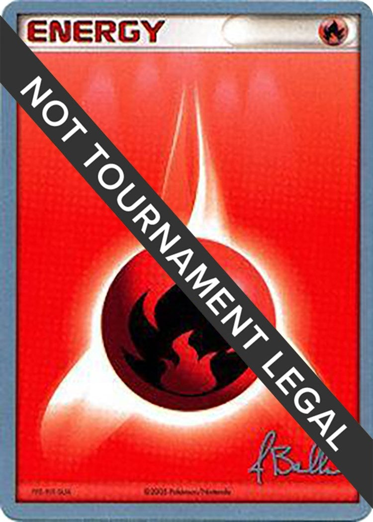 Image for Fire Energy - 2006 (Jimmy Ballard) (World Championship Decks) - Pokemon