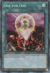 Image for One for One (CR) (Amazing Defenders) (AMDE-EN040) - YuGiOh