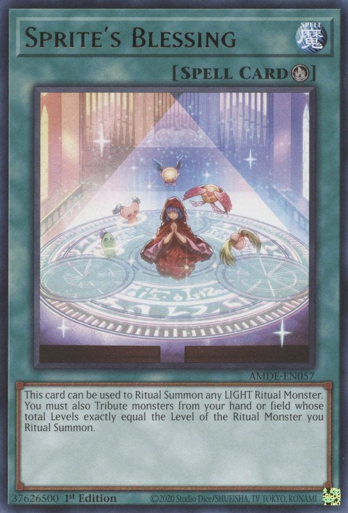 Image for Sprite's Blessing (Amazing Defenders) (AMDE-EN057) - YuGiOh