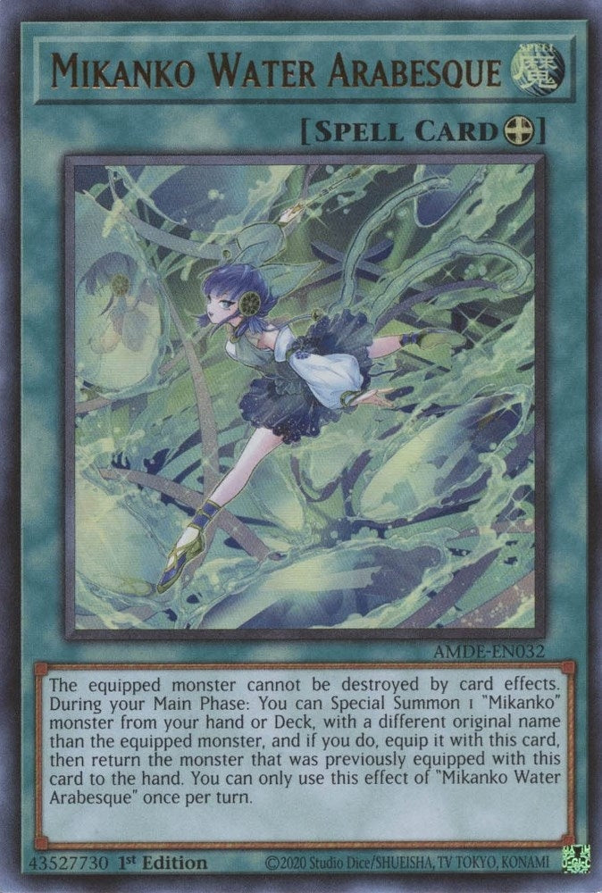 Image for Mikanko Water Arabesque (Amazing Defenders) (AMDE-EN032) - YuGiOh