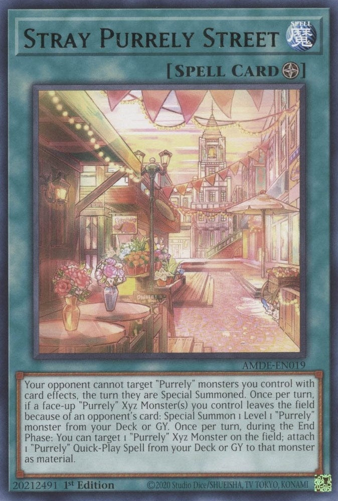 Image for Stray Purrely Street (Amazing Defenders) (AMDE-EN019) - YuGiOh