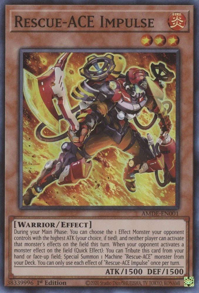 Image for Rescue-ACE Impulse (Amazing Defenders) (AMDE-EN001) - YuGiOh