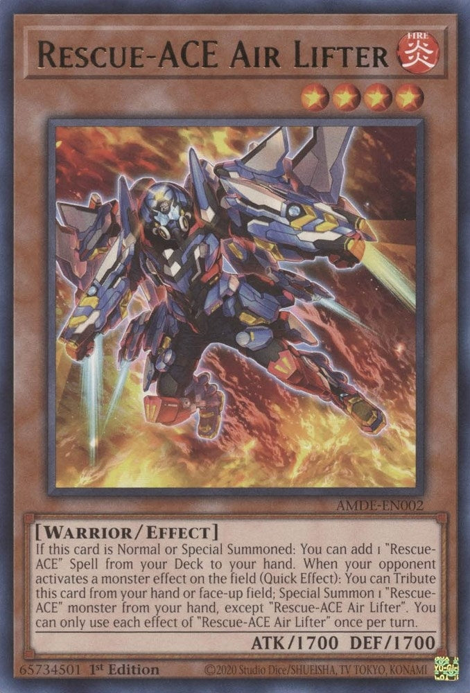Image for Rescue-ACE Air Lifter (Amazing Defenders) (AMDE-EN002) - YuGiOh