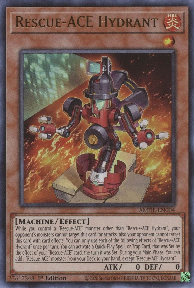 Image for Rescue-ACE Hydrant (Amazing Defenders) (AMDE-EN004) - YuGiOh