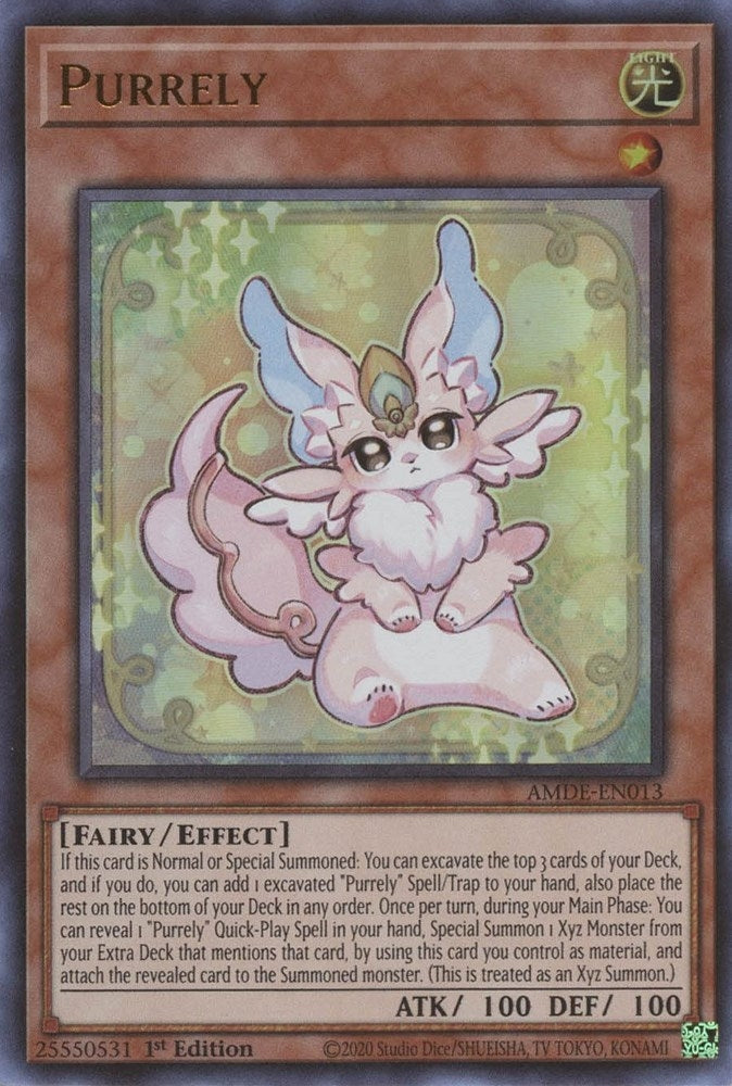 Image for Purrely (Amazing Defenders) (AMDE-EN013) - YuGiOh