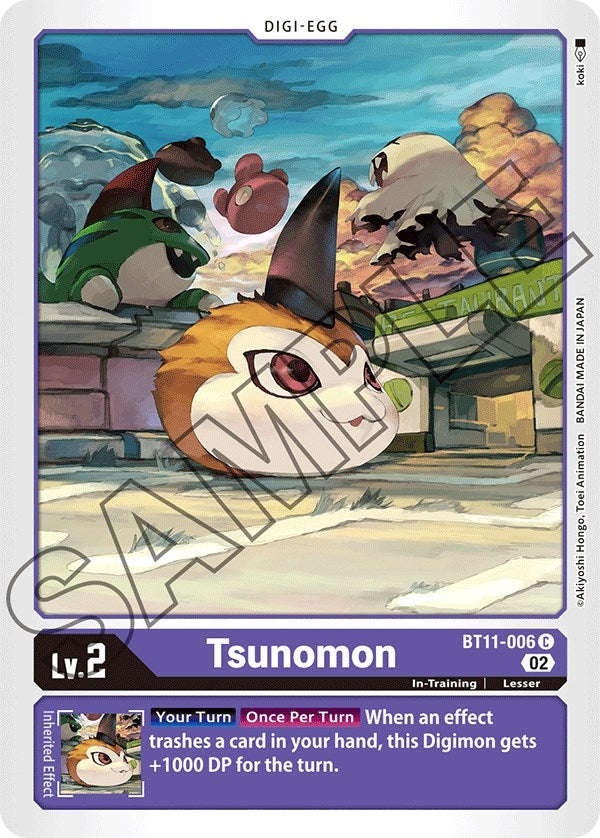 Image for Tsunomon (BT11) (11006)