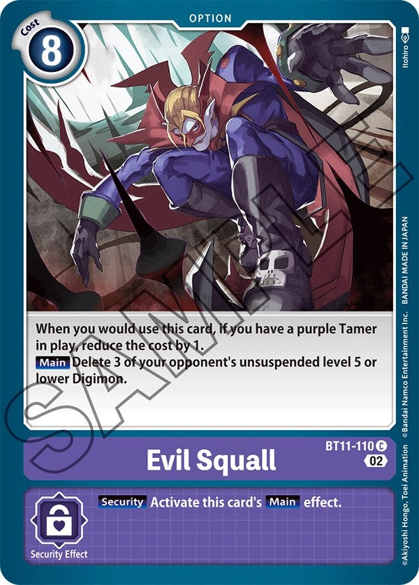 Image for Evil Squall (BT11) (11110)