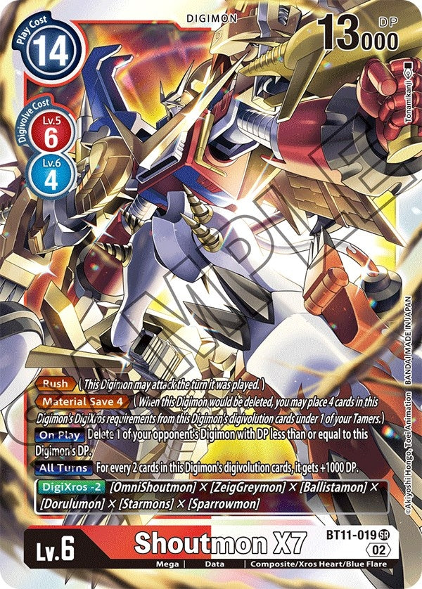 Image for Shoutmon X7 (BT11) (11019)