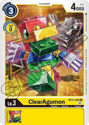 Image for ClearAgumon (BT11) (11035)