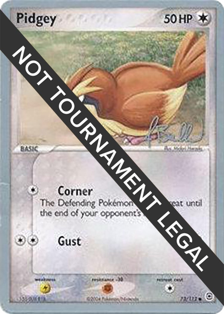 Image for Pidgey - 2006 (Jimmy Ballard) (World Championship Decks) (73/112) - Pokemon