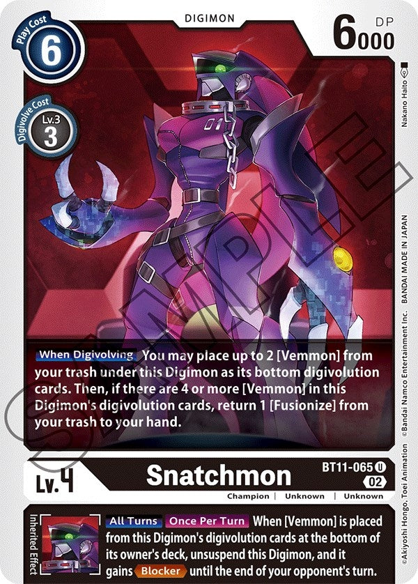 Image for Snatchmon (BT11) (11065)