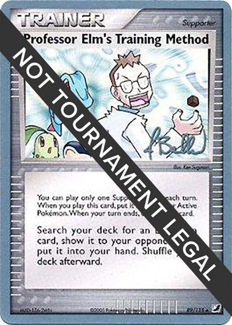 Image for Professor Elm's Training Method - 2006 (Jimmy Ballard) (World Championship Decks) (89/115) - Pokemon