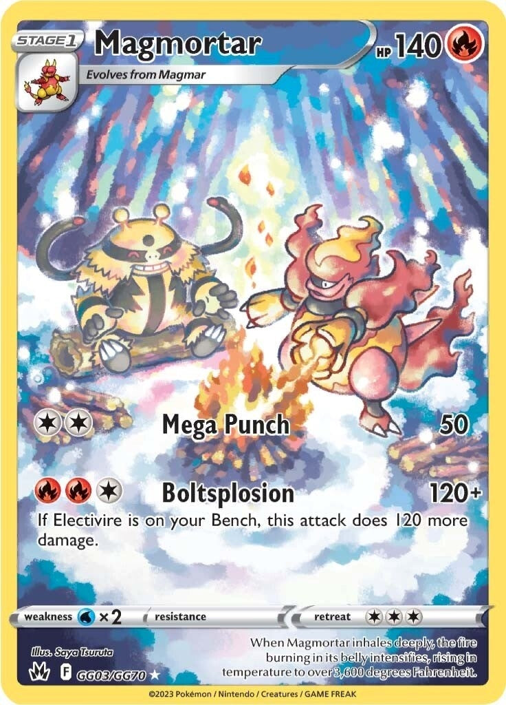 Image for Magmortar (Crown Zenith: Galarian Gallery) (GG03/GG70) - Pokemon
