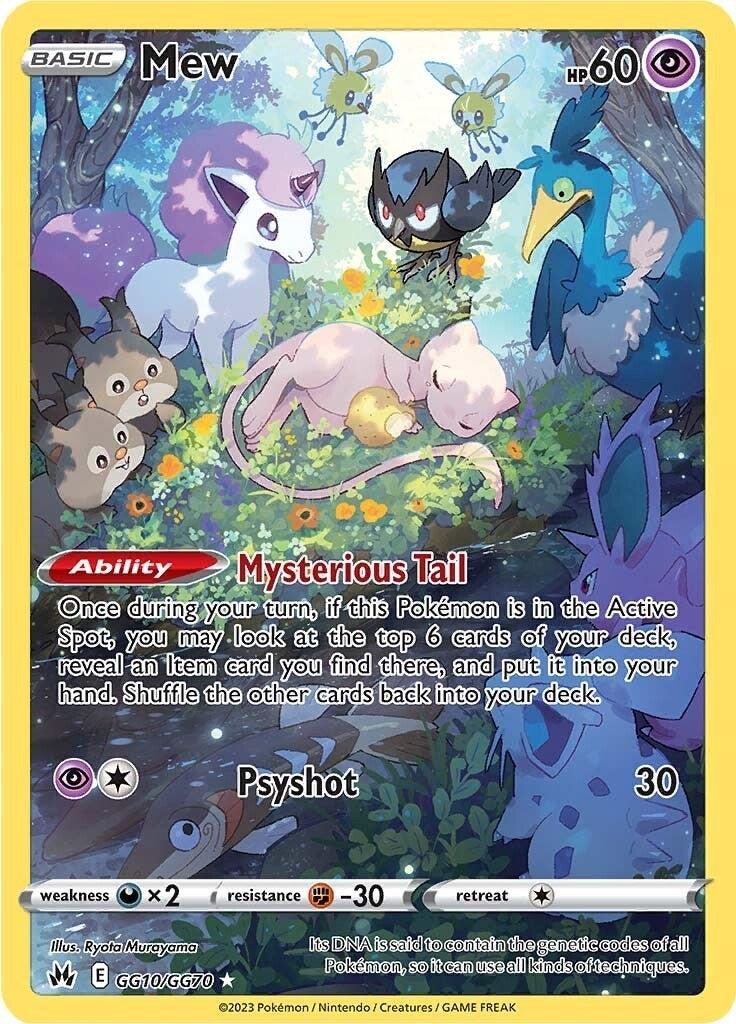 Image for Mew (Crown Zenith: Galarian Gallery) (GG10/GG70) - Pokemon