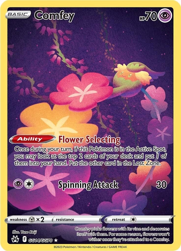 Image for Comfey (Crown Zenith: Galarian Gallery) (GG14/GG70) - Pokemon