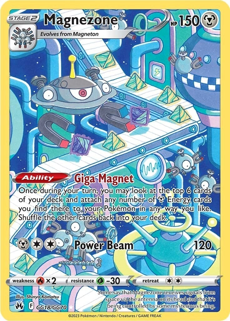 Image for Magnezone (Crown Zenith: Galarian Gallery) (GG18/GG70) - Pokemon