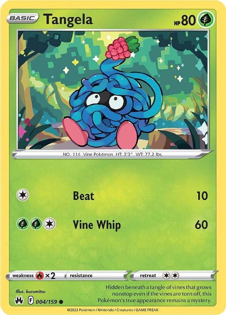 Image for Tangela (Crown Zenith) (004/159) - Pokemon