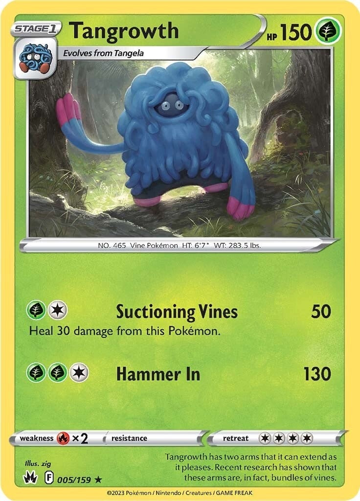 Image for Tangrowth (Crown Zenith) (005/159) - Pokemon