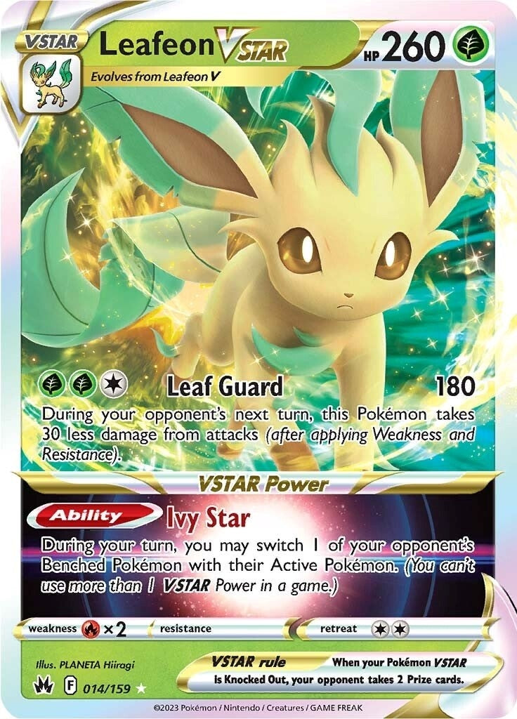 Image for Leafeon VSTAR (Crown Zenith) (014/159) - Pokemon