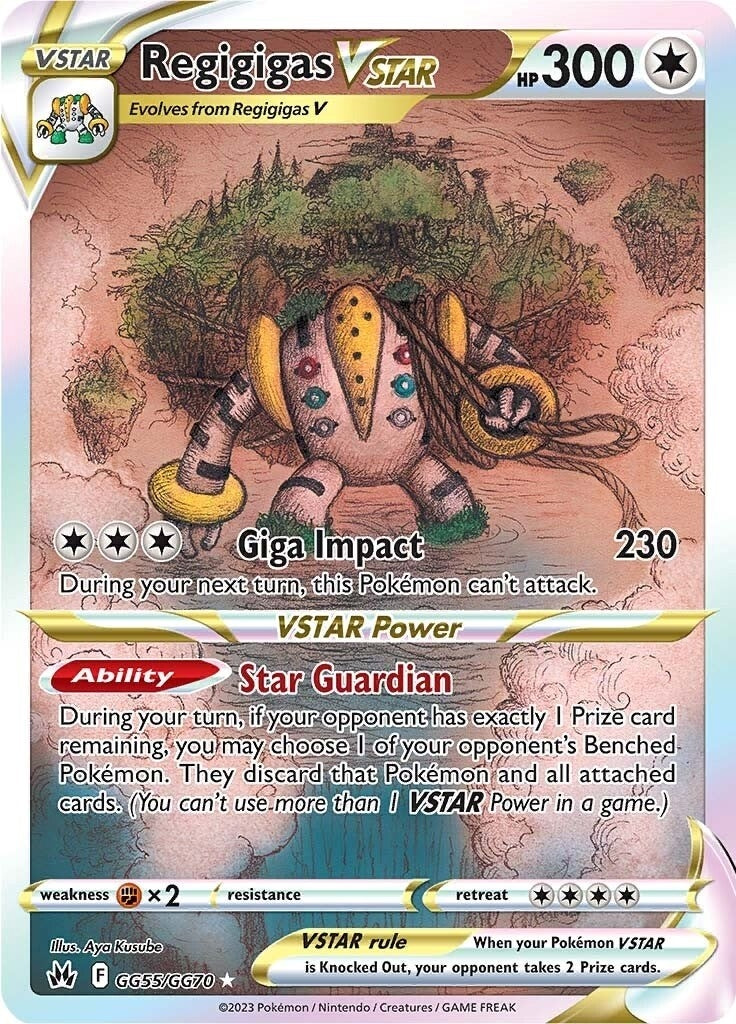 Image for Regigigas VSTAR (Crown Zenith: Galarian Gallery) (GG55/GG70) - Pokemon