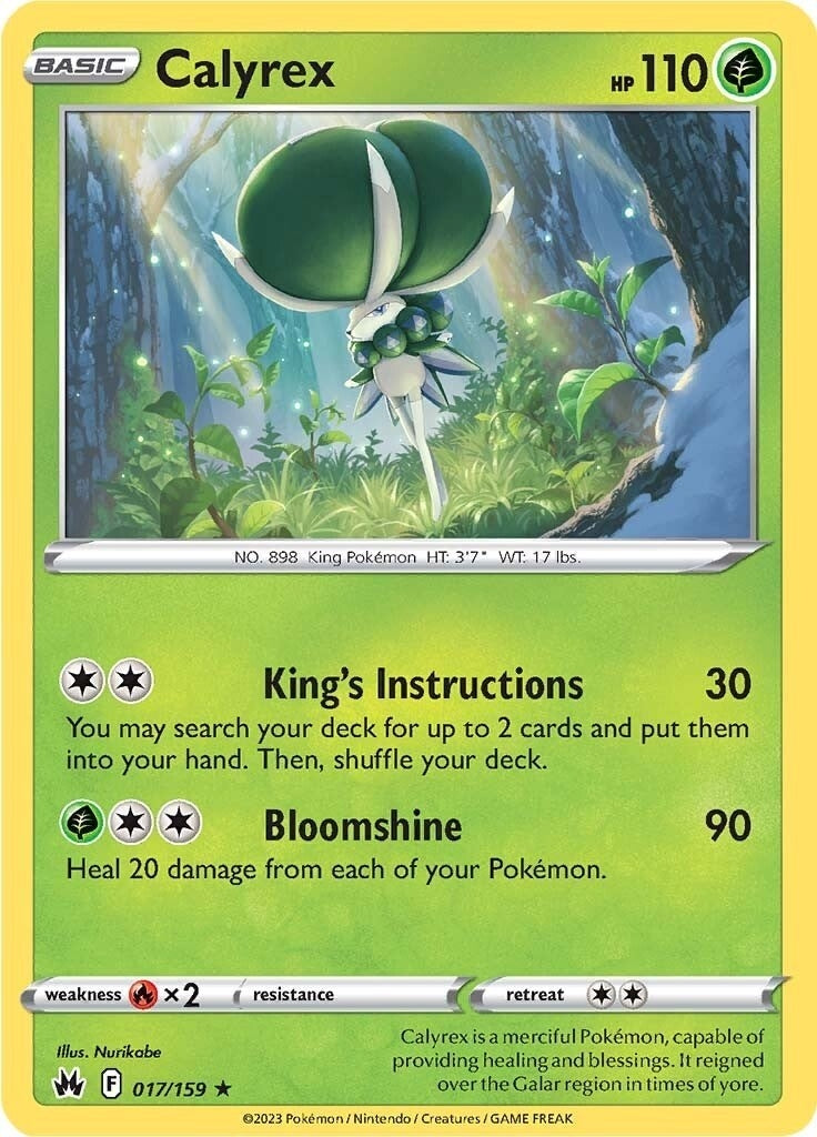 Image for Calyrex (Crown Zenith) (017/159) - Pokemon