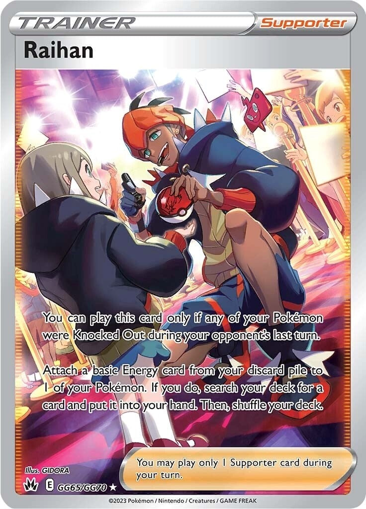 Image for Raihan (Crown Zenith: Galarian Gallery) (GG65/GG70) - Pokemon