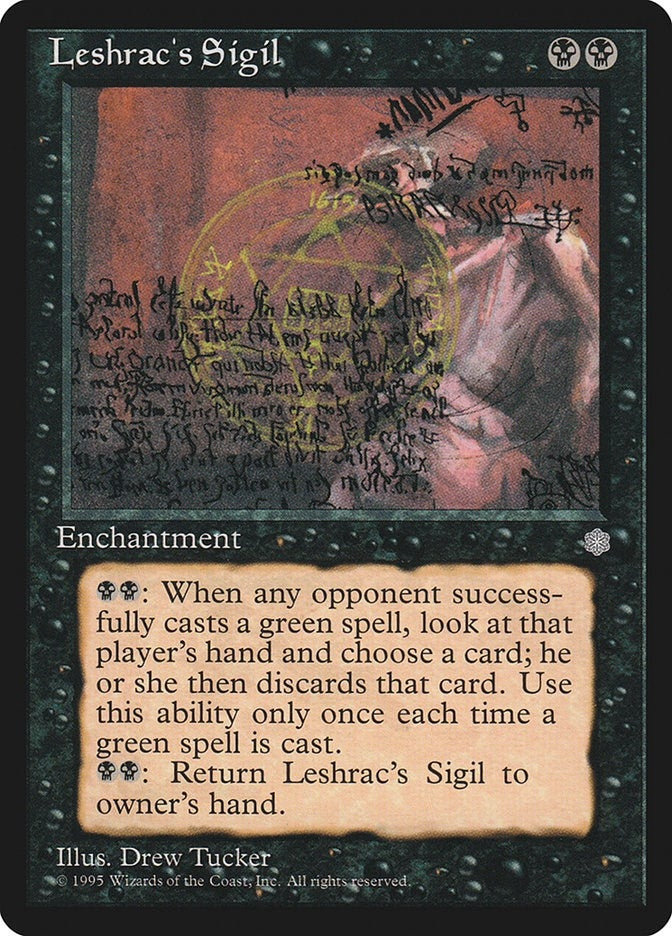 Image for Leshrac's Sigil (Ice Age) - Magic: The Gathering