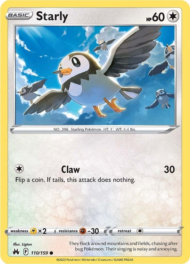 Image for Starly (Crown Zenith) (110/159) - Pokemon