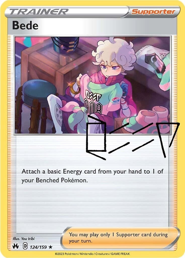 Image for Bede (Crown Zenith) (124/159) - Pokemon