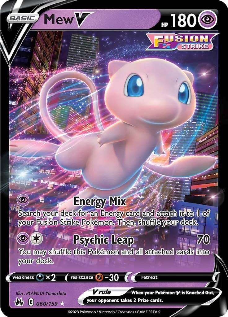 Image for Mew V (Crown Zenith) (060/159) - Pokemon