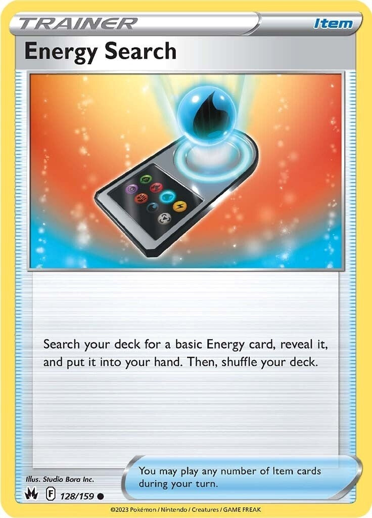 Image for Energy Search (Crown Zenith) (128/159) - Pokemon