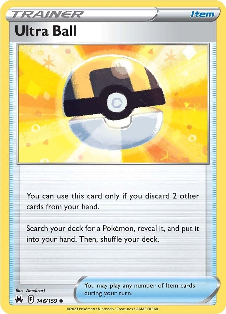 Image for Ultra Ball (Crown Zenith) (146/159) - Pokemon