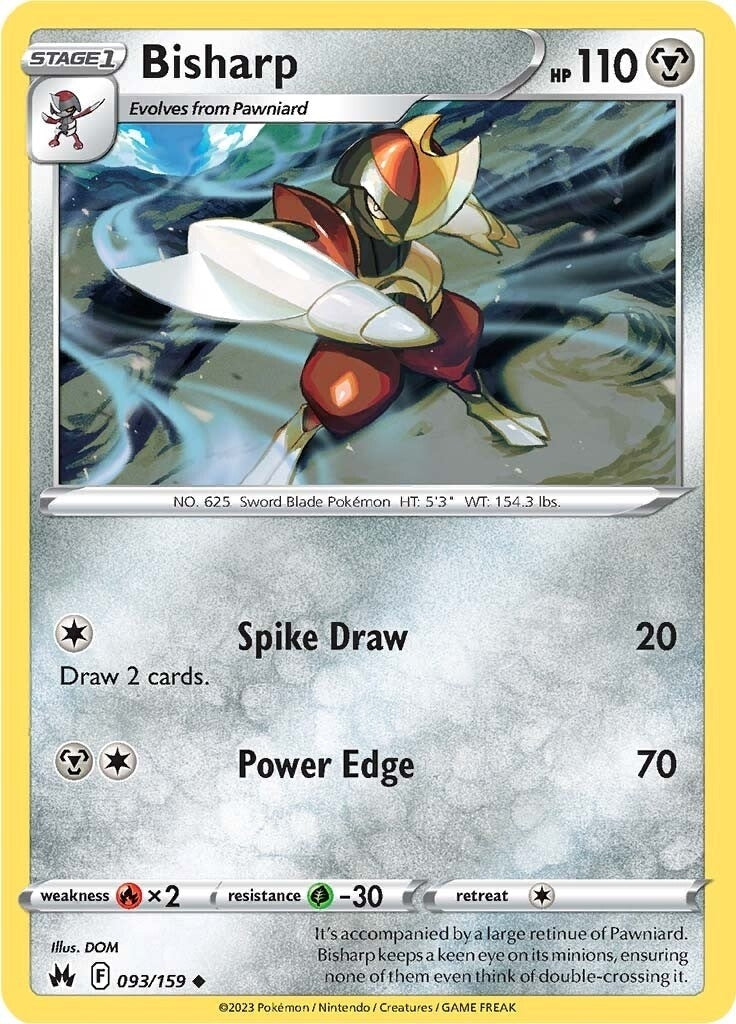 Image for Bisharp (Crown Zenith) (093/159) - Pokemon