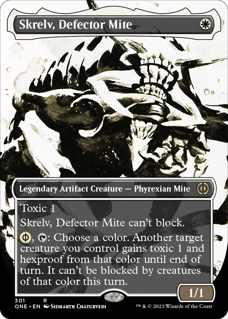 Image for Skrelv, Defector Mite (Showcase) (Phyrexia: All Will Be One) (301) - Magic: The Gathering