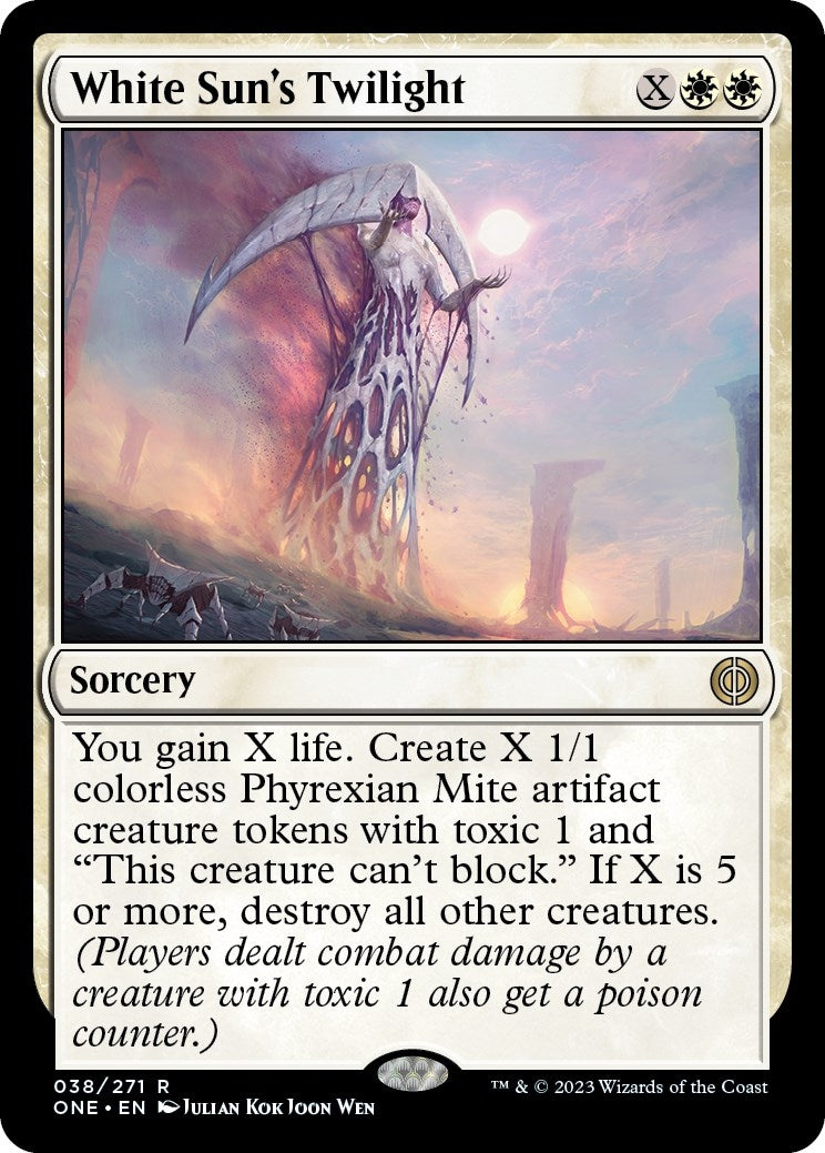 Image for White Sun's Twilight (Phyrexia: All Will Be One) (38) - Magic: The Gathering
