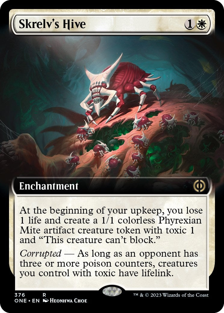 Image for Skrelv's Hive (Extended Art) (Phyrexia: All Will Be One) (376) - Magic: The Gathering